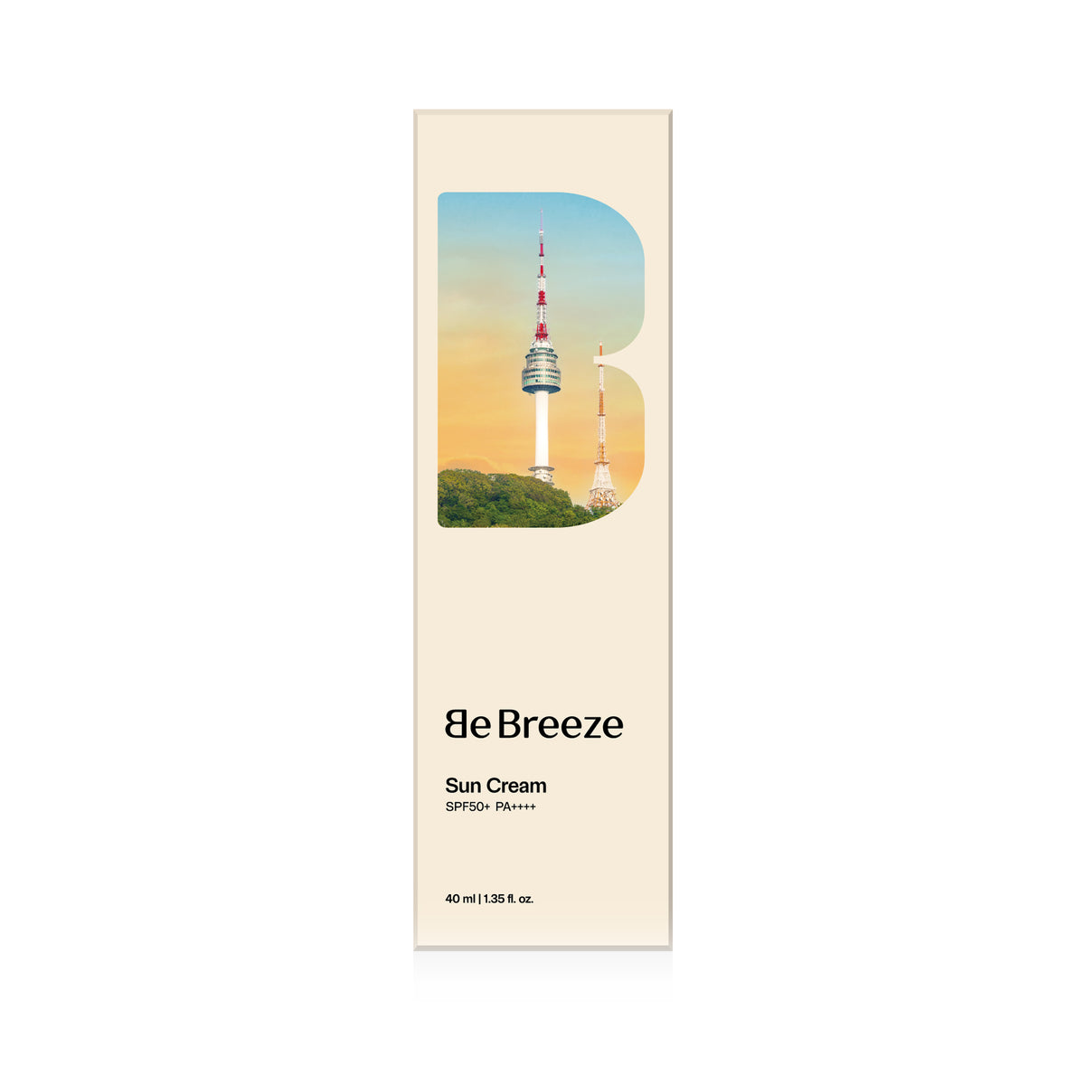 Seoul Korean Sunscreen with PDRN Technology by Be Breeze 40ml