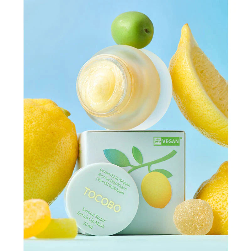 TOCOBO - Lemon Sugar Scrub Lip Mask 20ml