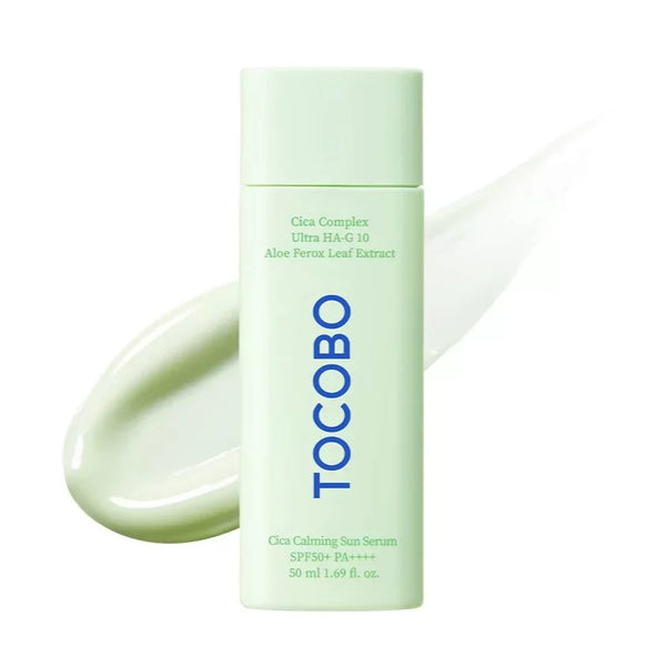 SPF 50+ Calming Cica Serum for Sensitive Skin