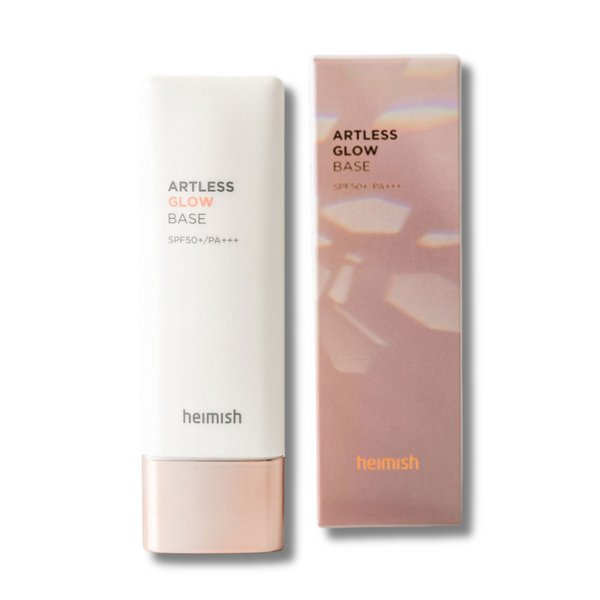 برايمر HEIMISH Artless Glow Base بعامل حماية من الشمس SPF 50 PA، 40 مل 