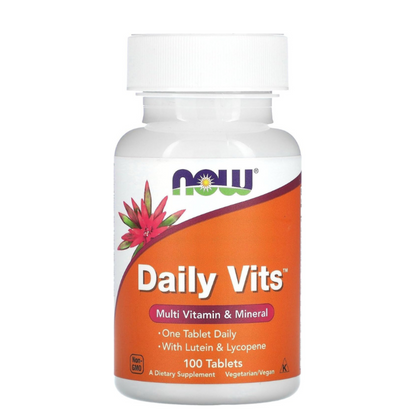 NOW Foods Daily Vits Multi Tabs (100 Tabs)