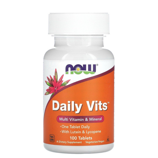 NOW Foods Daily Vits Multi Tabs (100 Tabs)