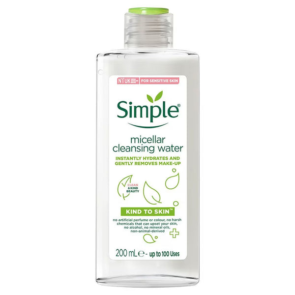 Simple Micellar Cleansing Water, 200ML