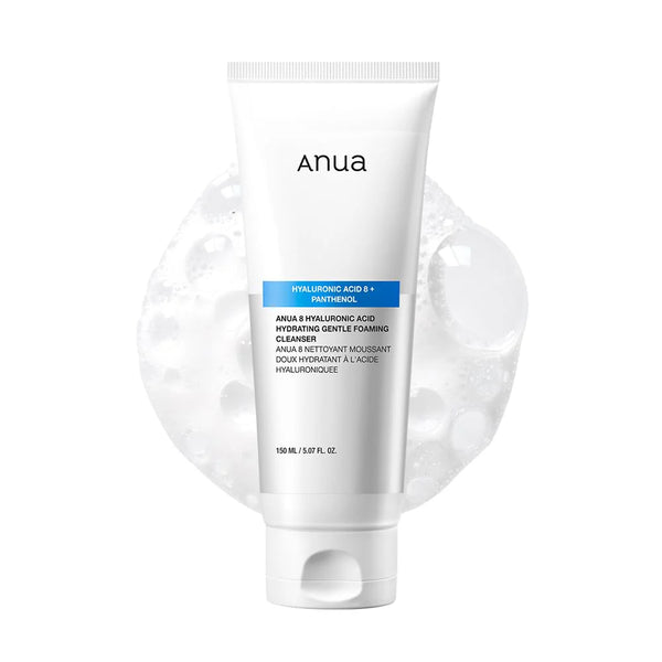 ANUA 8 HYALURONIC ACID HYDRATING GENTLE FOAMING CLEANSER 150ml
