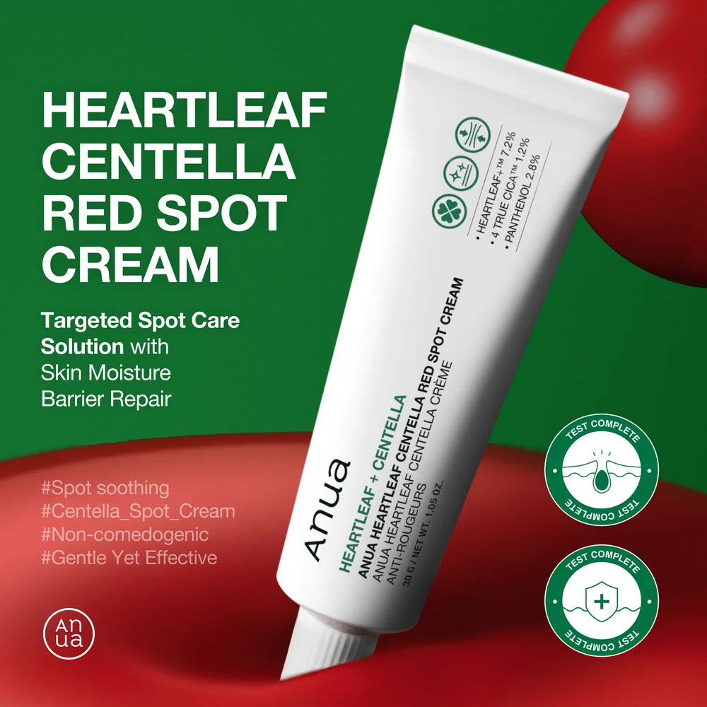 ANUA Heartleaf Centella Red Spot Cream – 30g