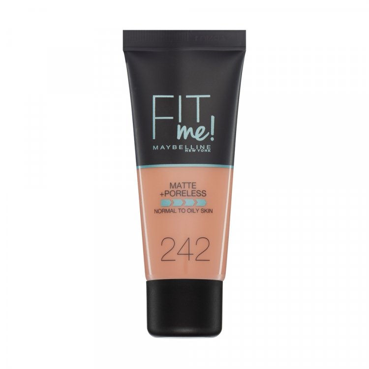 Maybelline New York Fit Me Matte & Poreless Foundation 242 LIGHT HONEY