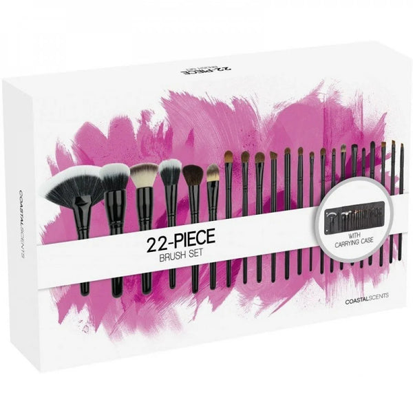 Coastal Scents Brush Set - 22-Piece