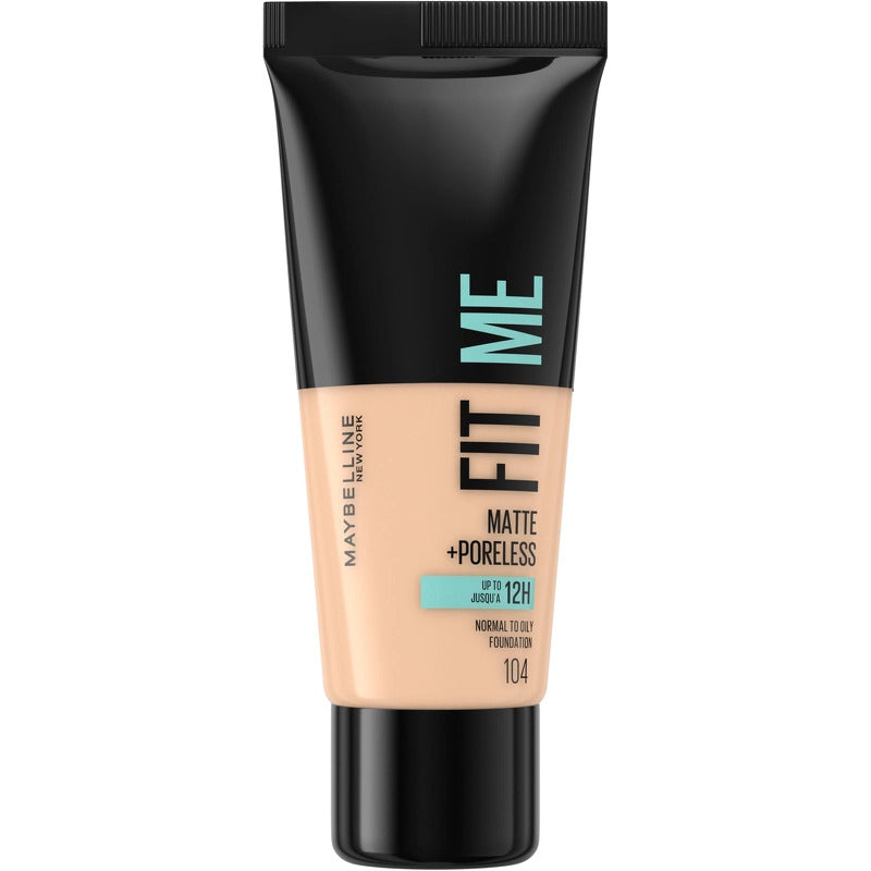 Maybelline New York Fit Me Matte & Poreless Foundation 104 SOFT IVORY