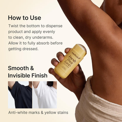 medicube fresh that lasts deodorant 83g – Pack of Two