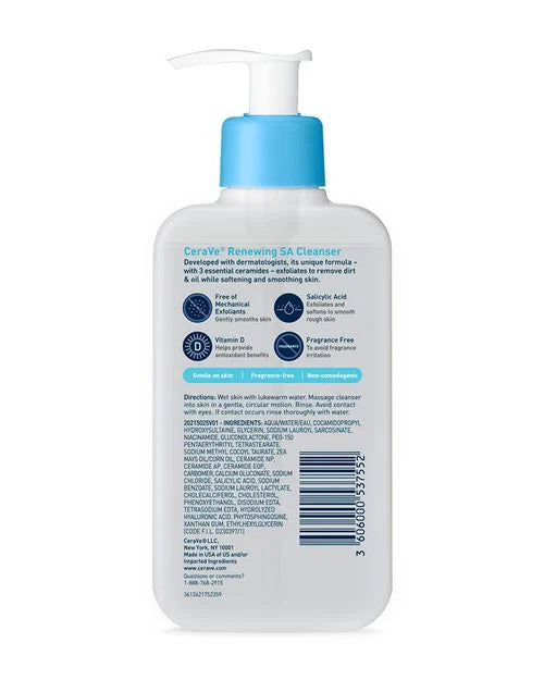 CeraVe Renewing SA Cleanser - 273 ML