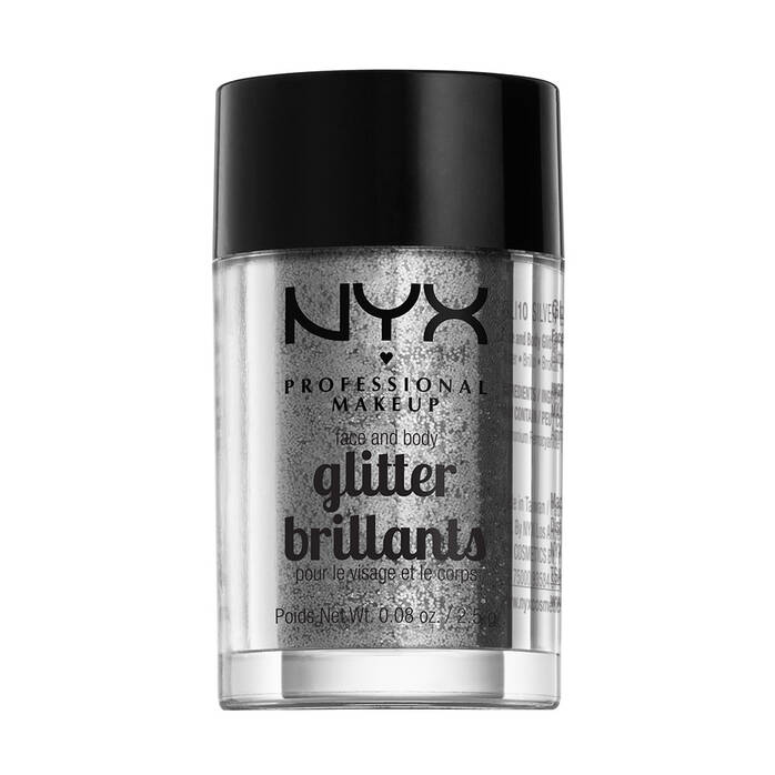 Nyx Face and Body Glitter Silver