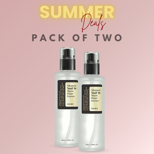 pack of Two : COSRX Advance Snail 96 Mucin Power Essence 100ml