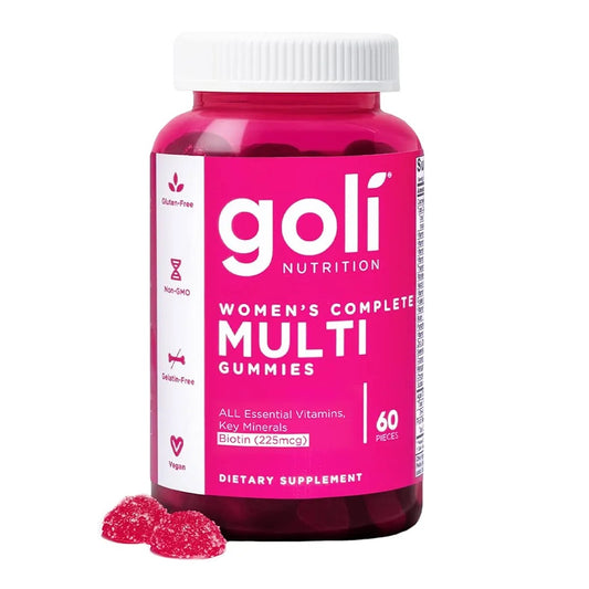 Goli Women’s Complete Multi – Essential Vitamins & Minerals, 60 Gummies